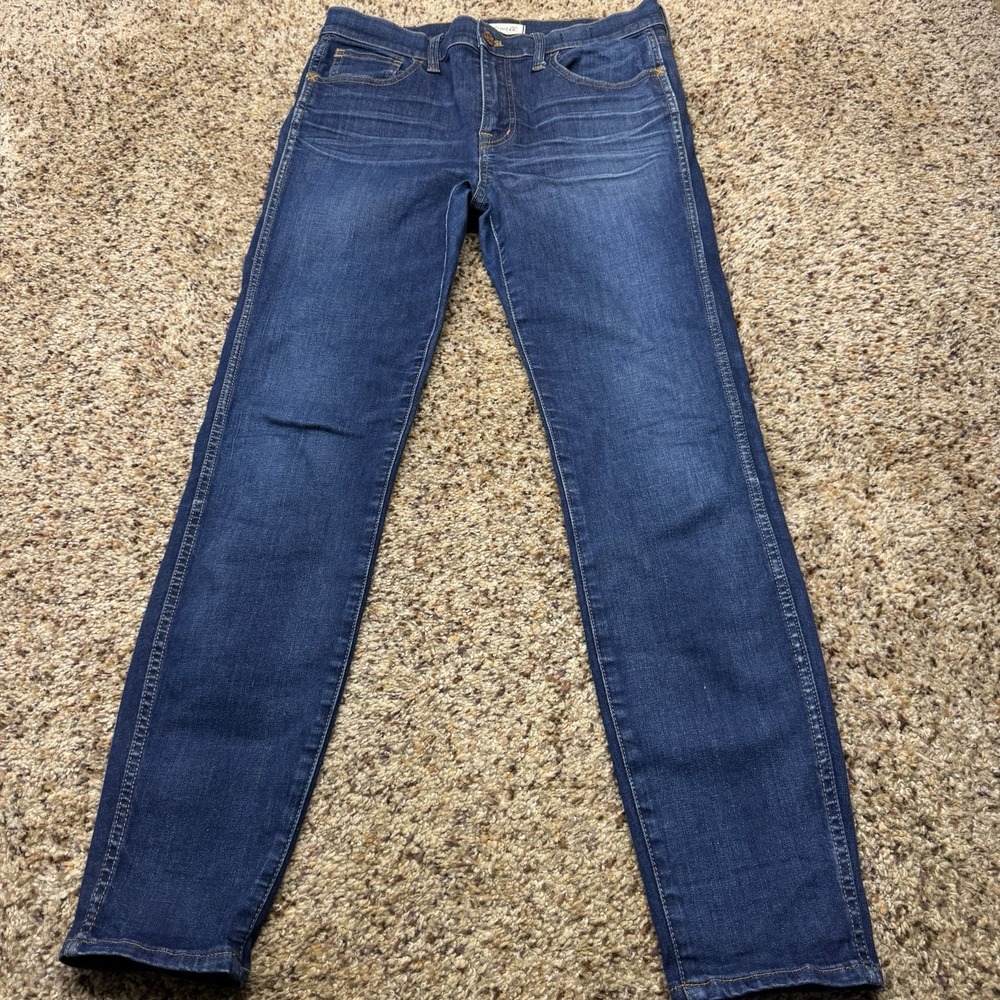 Madewell High Riser Skinny Jeans‎ Womens 28 Dark Wash Stretch